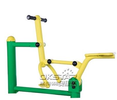 China outdoor fitness equipments steel based zinc powder coating Rider-OK-J02D for sale