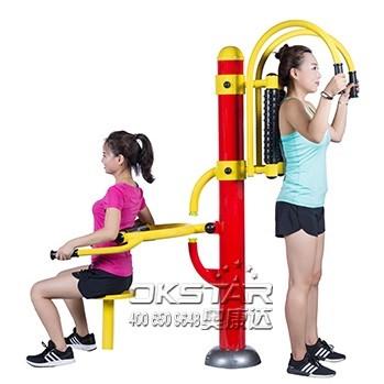 China China top manufacturer of good quality Outdoor Fitness Equipments-outdoor back stretching device for sale