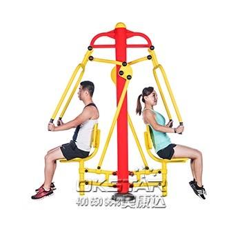 China China TUV certificate with EN 16630 standard good quality Outdoor Fitness Equipment push trainer for sale