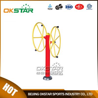 China China high quality outdoor gym equipment with TUV certificates EN16630-outdoor turning wheel for sale