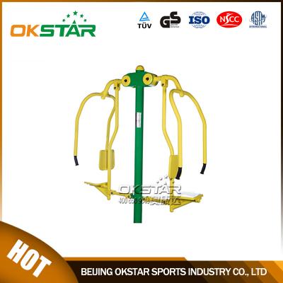 China outdoor gym equipment steel based zinc powder coating Chest Press-OK-Z03 for sale