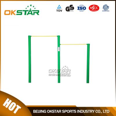 China outdoor gym equipment Public Park Used Outdoor Simple Fitness Equipment Uneven Bars for sale