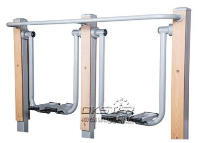 China china outdoor park gym equipment  wood exercise walking machine with TUV certificates for sale