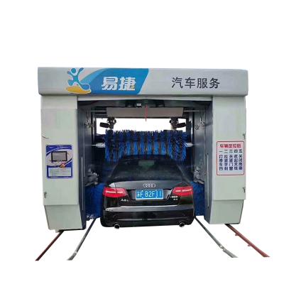 China China-Chic New Risense Brush Wash Full Automatic Rollover Car Wash Machine Equipment Supplier With Air Dryer for sale