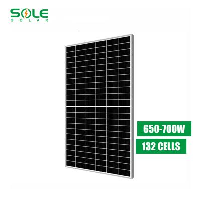 China Solar Power Systems Solar Panels High Efficiency For Solar Panel 700w Solar Power Systems Half Cells for sale