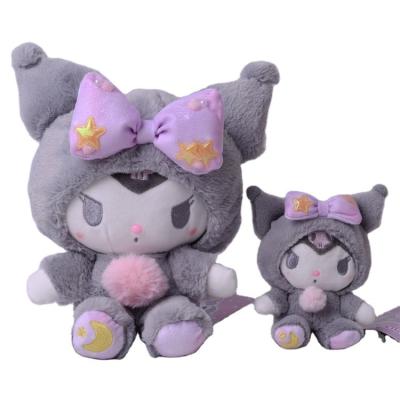 China JM Eco-Friendly Cartoon Sanrio Kuromi My Melody Japan Kawaii Sanrio Action Plush Toy Figures Stuffed Animals Toys for sale