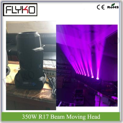 China moving head beam light 17R 350W beam effect stage club party sharpy light 50*46*62cm for sale