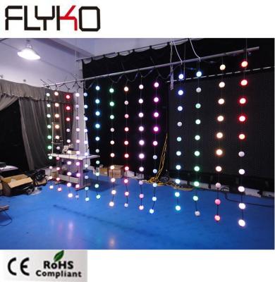 China Indoor romantic led theme park 3D DMX ball for restaurant decoration dmx 3d puzzle ball for sale