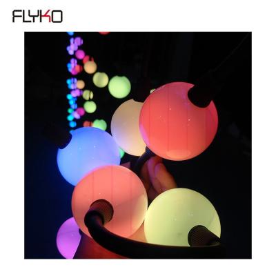 China Hot Sale Foldable Festival Decoration 3D DMX Led Pixel Ball Lighting for sale