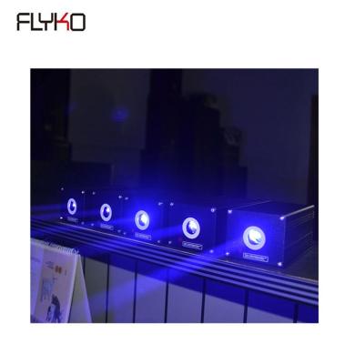 China Mini Laser Light 500mw Portable Laser Projector Blue Beam Light Sound Control 26.5x56.5x52cm for sale