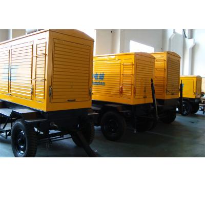 China The Emergency Generator 180A 1500/1800RPM 50/60HZ 100KW 125KVA Diesel Trailer Generator for sale