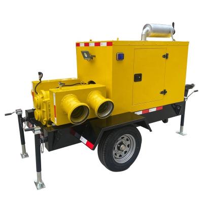 China Other diesel engine directly connected CAM rotor pump truck whole machine of mobile pump truck for sale