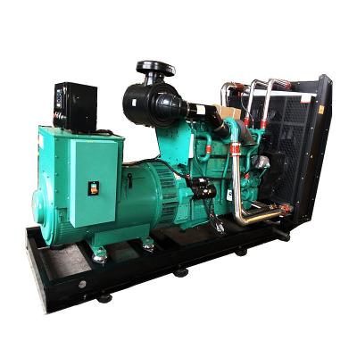 China Backup Generator Starting Method 24VDC Start Battery Backup Diesel Generator 400KW 500KVA for sale