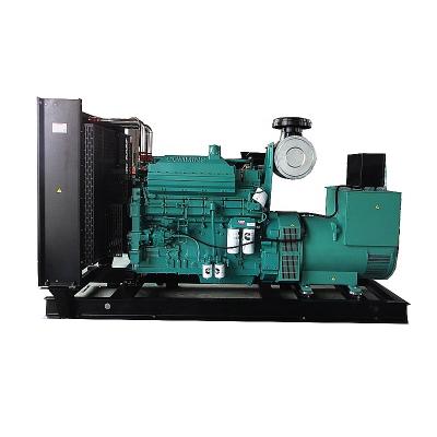 China Standby generator export to various countries open type 500 KVA generator 400kw per diesel generator with mins engine for sale