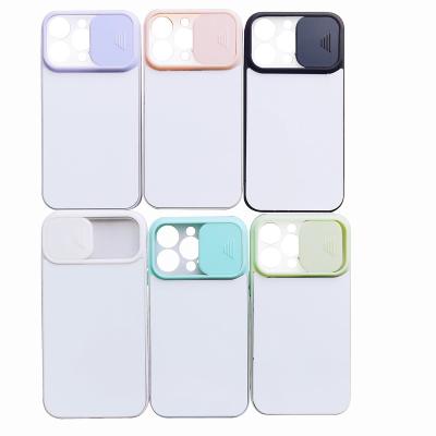 China Colorful Push Window Heat Transfer 2D Shockproof Printing TPU Sublimation Phone Cases For iphone13pro max for sale