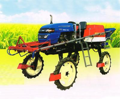 China Self Propelled 3WPZ-700 Self Propelled Boom Sprayer + Fertilizer Spreader for sale