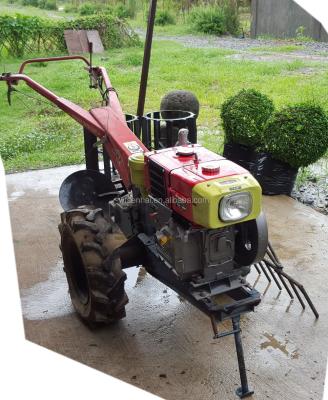 China Diesel Engine Paddy Field Hand Plowing Tractor for sale