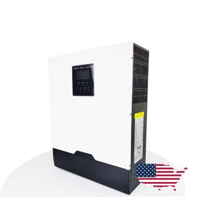 China MPPT Pure Sine Wave Hybrid Solar Inverter 24V 48V 5KW 10KW Solar Inverter 448mm*295mm*105mm for sale