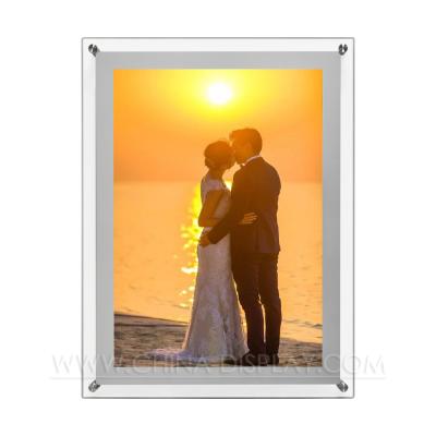 China Stores Wedding Photo Frame Aluminum Picture Frame Love Instant Photo Frame for sale