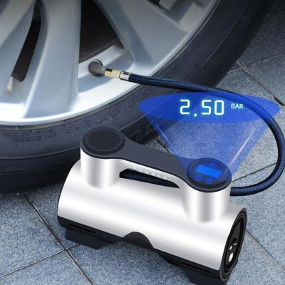 China Portable Mini Portable Cordless Tire Inflator Air Inflator Tire Inflation Car Compressor Tire Electric Car Compressor for sale