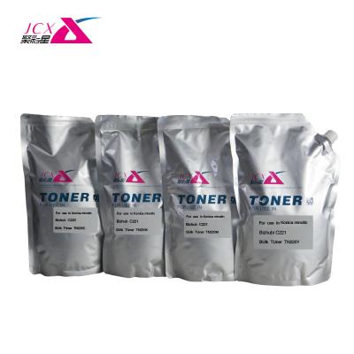 China COMPATIBLE TN220 compatible bulk toner for konica minolta Bizhub C221 C281 color toner powder for sale