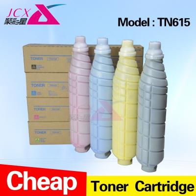 China COMPATIBLE TN615 K compatible toner cartridge for Konica Minolta copier Bizhub C8000 used toner powder for sale