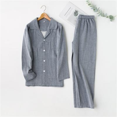 China High Quality Breathable QUICK DRY Cotton Sleepwear Pajamas Sets For Women Mens for sale