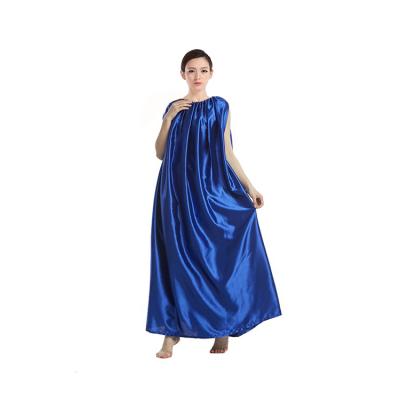 China Steaming women's blue steam robes robe v steam bath robe hip bath robe yoni steamer hygiene for sale