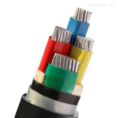 China Construction Cable VLV22 0.6/1KV Armored Multicore Aluminum Conductor Stranded Polyvinyl Chloride PVC SWA Insulated Power Cable for sale