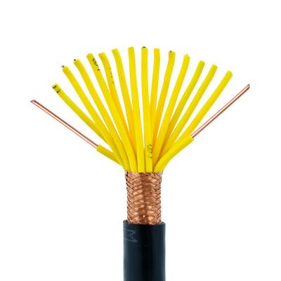 China Construction Copper Conductor Shielded Control Cable KVVR KVVRVVP KVVP22 Multi-Pole Control Shielded Flexible Sheathed Cable for sale