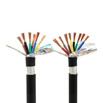 China Construction KVVRP pure copper core shielded signal wire multicore polyvinyl chloride 0.5 mm 0.75 mm 2.5 mm sheathed control wire and cable for sale