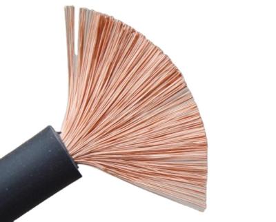 China Overhead Heat and Oil Resistant IEC 81(YH) 60245 Flexible Copper Conductor Soldered Cable 25mm 35mm 50mm 70mm 95mm for sale