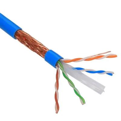 China Outdoor UTP CAT6 CAT5E CAT7 FTP Oxygen Free Copper Network Cable With 2C POWER CABLE FOR CCTV Camera Security System for sale