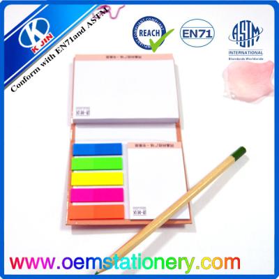 China Hardcover Memo Sticky Notes Color Sticky Note Pads Fluorescence Sticky Note for Gift for sale