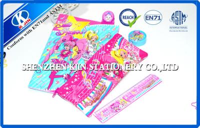 China Blister Card Kids Personalized Stationery Sets With Cartoon Design for sale