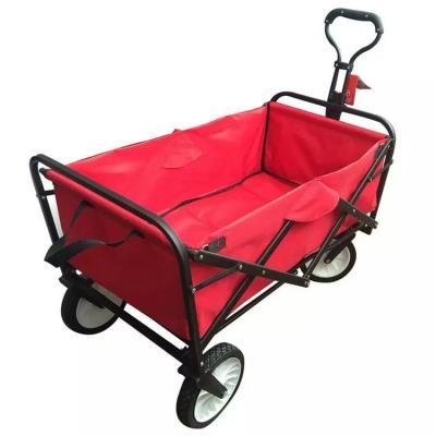 China Durable Folding Camping Beach Trolley Utility Cart Folding Garden Cart Garden Cart Foldable Beach Truck for sale