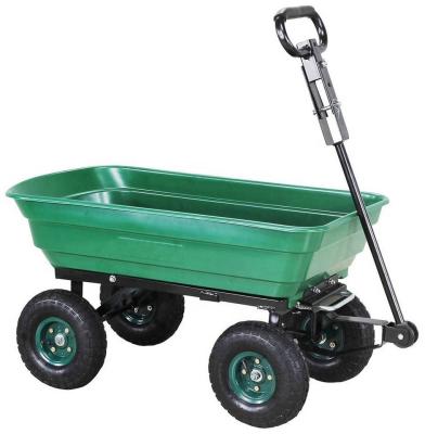 China Durable Hand Cart Dumper Tilting Cart With Tilting Function for sale