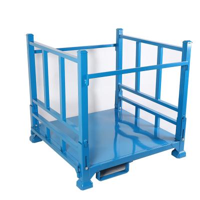 China Warehouse Folding Heavy Duty Metal Warehouse Storage Pile Rack Adjustable for sale