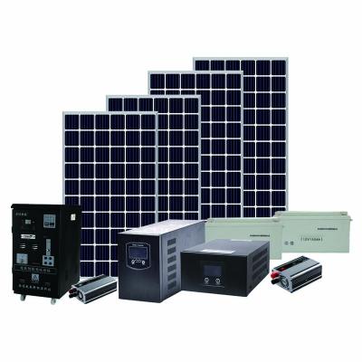 China Maxbo 10kW Home Hybrid On Grid Hybrid With Panels For Home System Cost Support Solar Power Solar System for sale