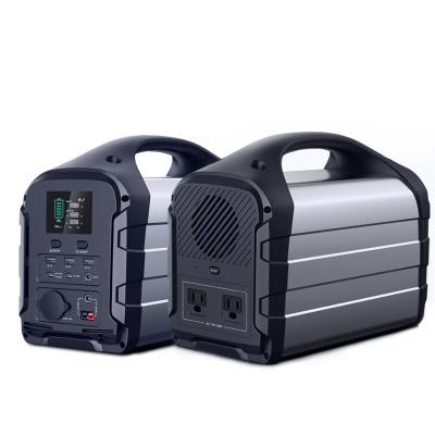 China Type C Maxbo 700W 621Wh Inverter Generator USA With Powerful Inverter Portable Solar Power Station for sale