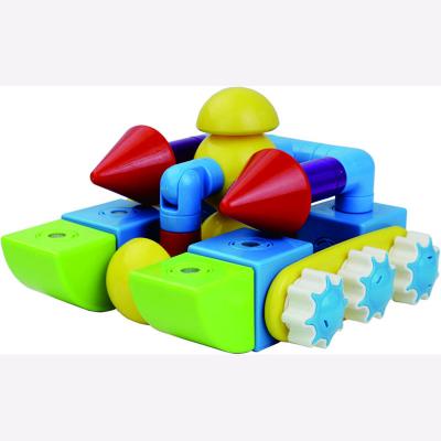 China Factory toy 18pcs Magnetic Blocks building for kids educational toys constructor sets for child kids game for sale