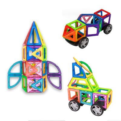 China Magnetic sheet building blocks children's magnetic magnets plastic assembling magnetic toys for sale