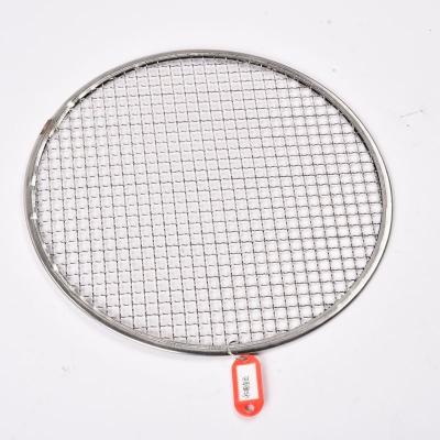 China Easily Cleaned Factory Sell Directly stainless barbecue wire mesh Steel wrapped edge Reusable BBQ net grill mesh bbq equipment for sale