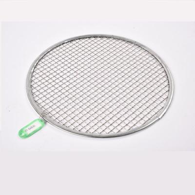 China Easily Cleaned Best selling stainless barbecue wire mesh Steel wrapped edge Reusable grill mesh barbecue equipment supplier for sale