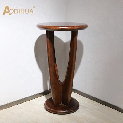 China Expandable Wholesale Desktop Plant Stand Flower Stand Wooden Table for sale