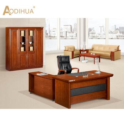 China Executive Office Furniture Style Extendable Antique Desk for sale