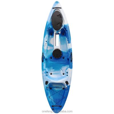 China 2018 Latest Fashion Style Durable Plastic Single Jet Colorful Kayak for sale