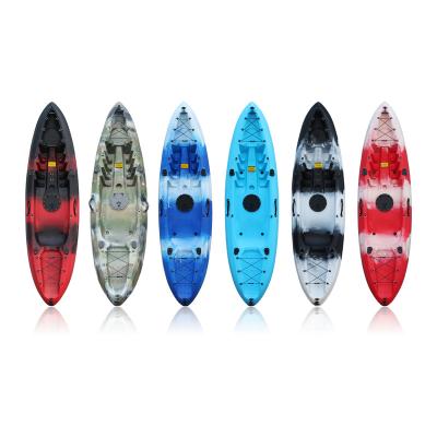 China student & practitioner & LLDPE Family Kayak Non Inflatable Canoe Fishing Solo Kayak for sale