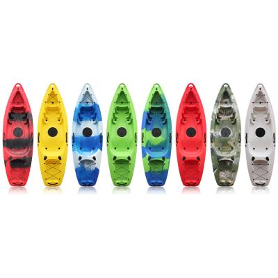 China Single LLDPE Fishing Kayak Single Sit On Top Canoe Kayak for sale