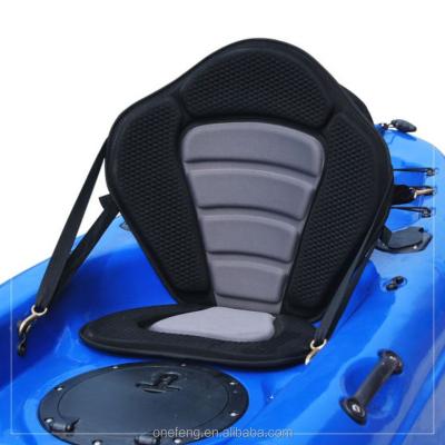 China Studded Non-Slip Surface 2018 New Kayak Backrest Boating Luxury Adjustable Padded Back Seat Kayak Seat With Detachable Canoe Backrest Seat Bag for sale